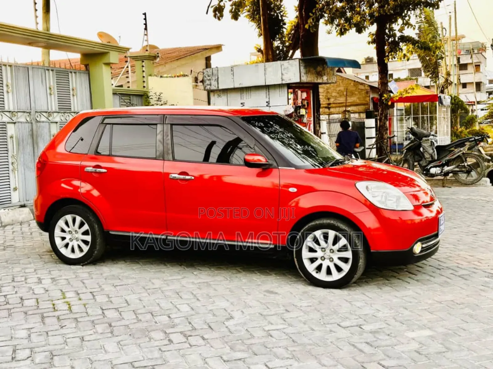 Mazda Verisa 2008 Maroon