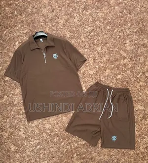 Men’S Short Set–Seti Ya Bukta Kwa Wanaume