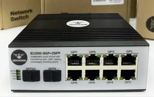 Ie1000-8gp+2sfp Commando Industrial Switch With Power Adapter
