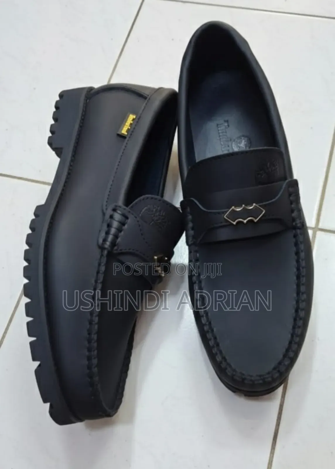 Viatu Vya Nguvu–Power Step Leather Shoes