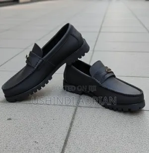 Viatu Vya Nguvu–Power Step Leather Shoes