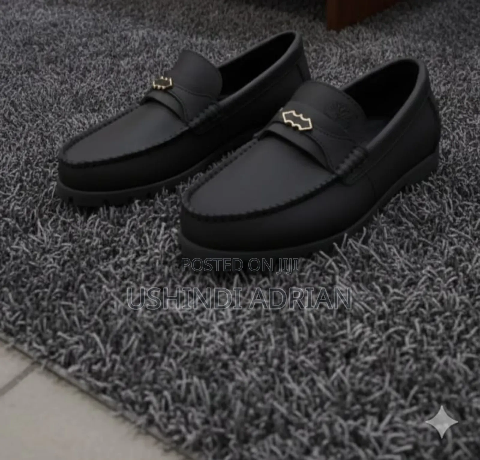 Viatu Vya Nguvu–Power Step Leather Shoes