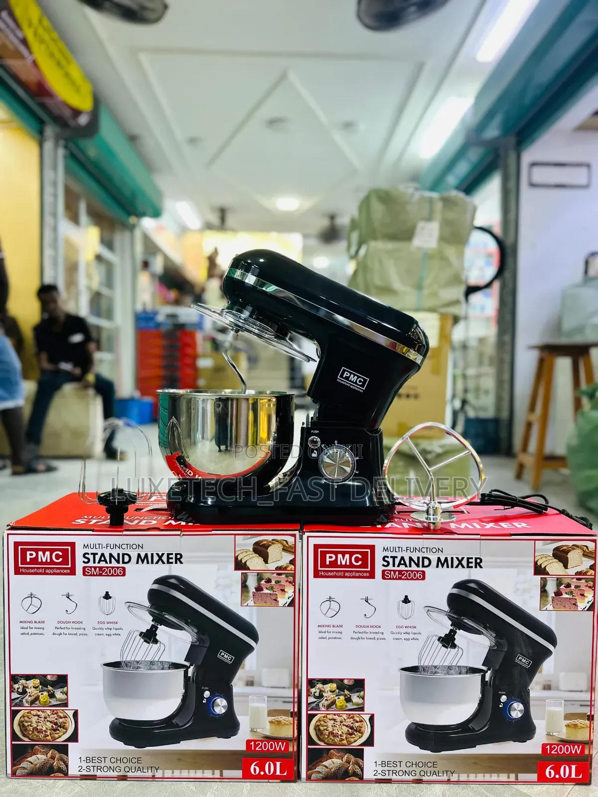 PMC Sm-2006 Multifunction Stand Mixer 6-Liters