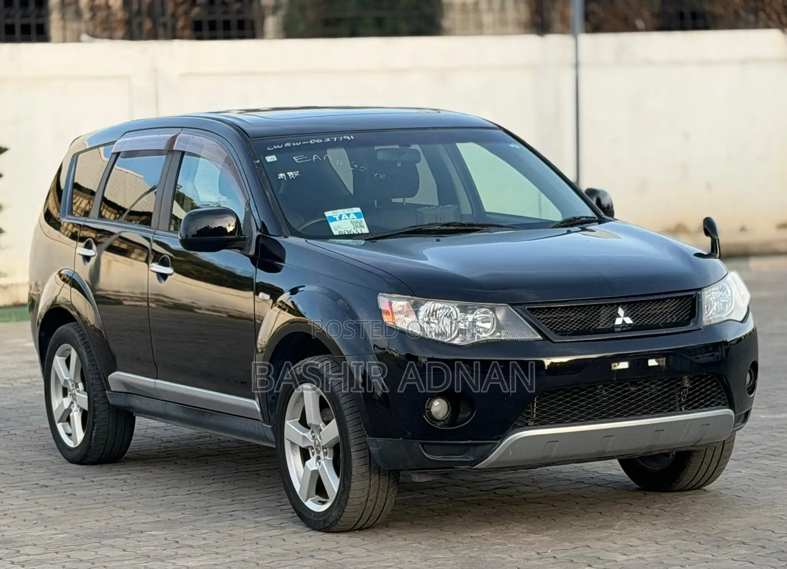 Mitsubishi Outlander 2007 Matt Black