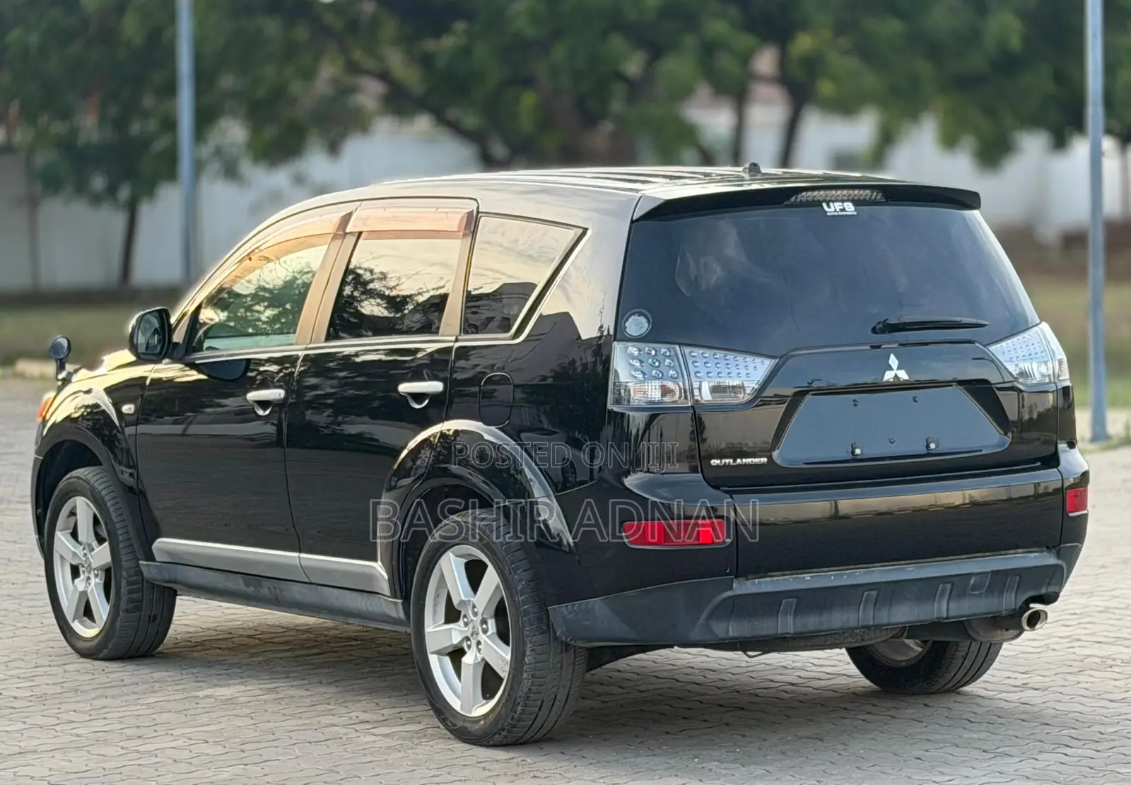 Mitsubishi Outlander 2007 Matt Black