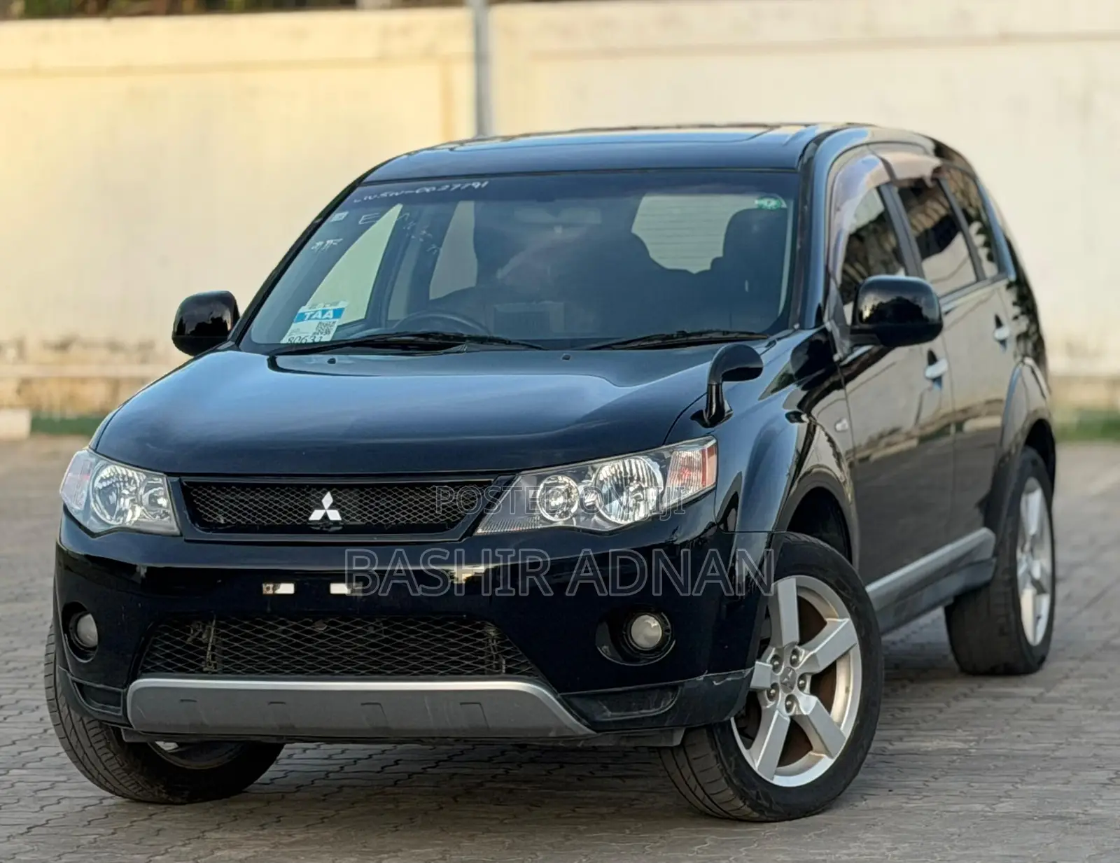 Mitsubishi Outlander 2007 Matt Black