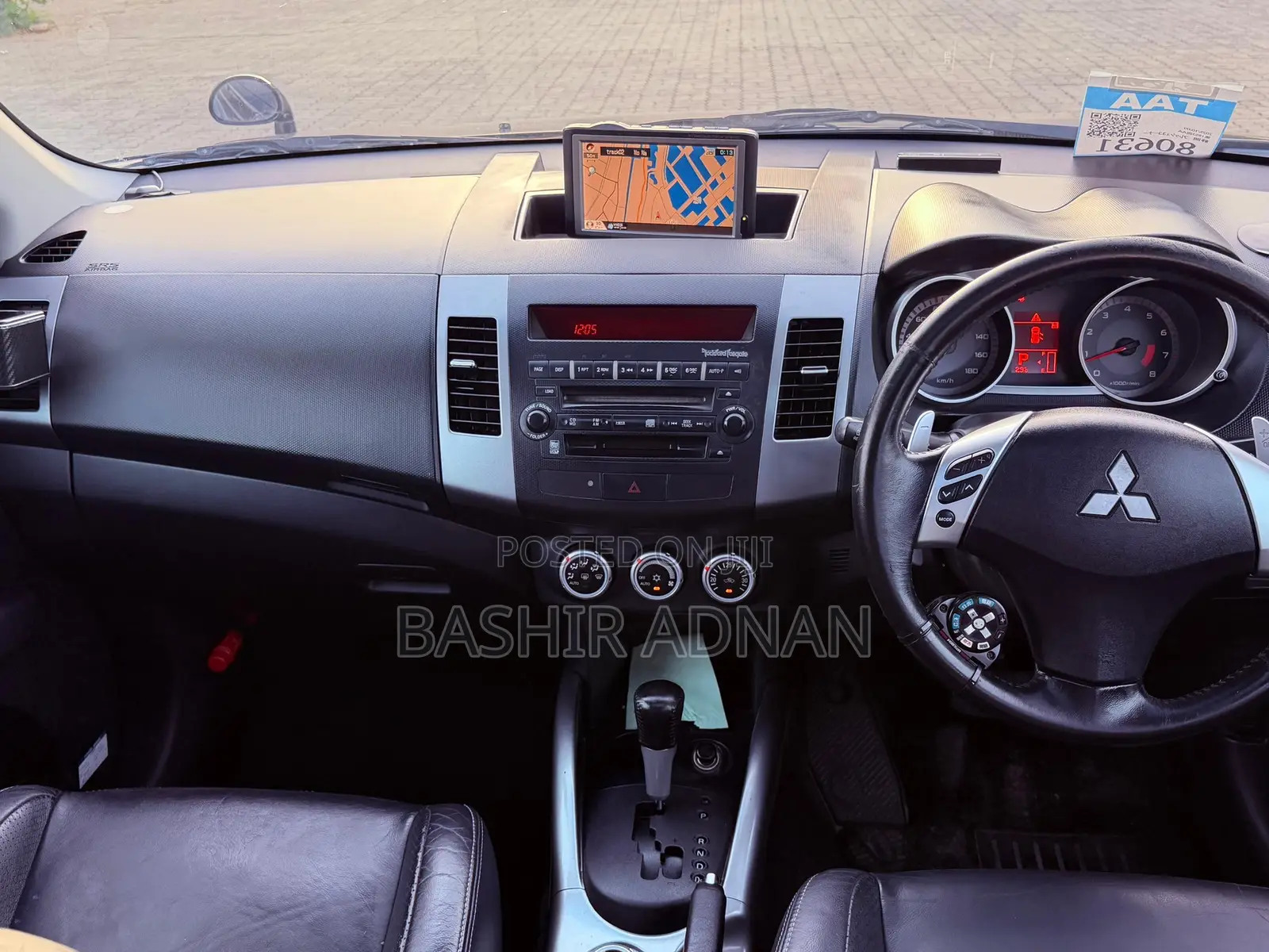 Mitsubishi Outlander 2007 Matt Black
