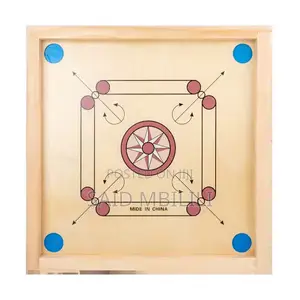 Carrom Board Game Classic Strike Wooden Game Desktop Hand Play