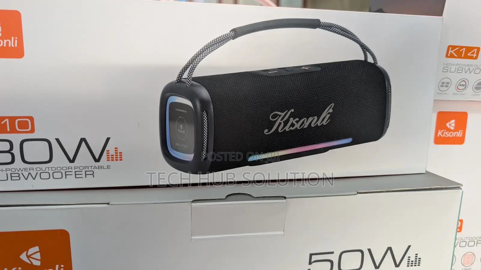 Kisonli 30w Portable Outdoor Speaker – High Power Sound