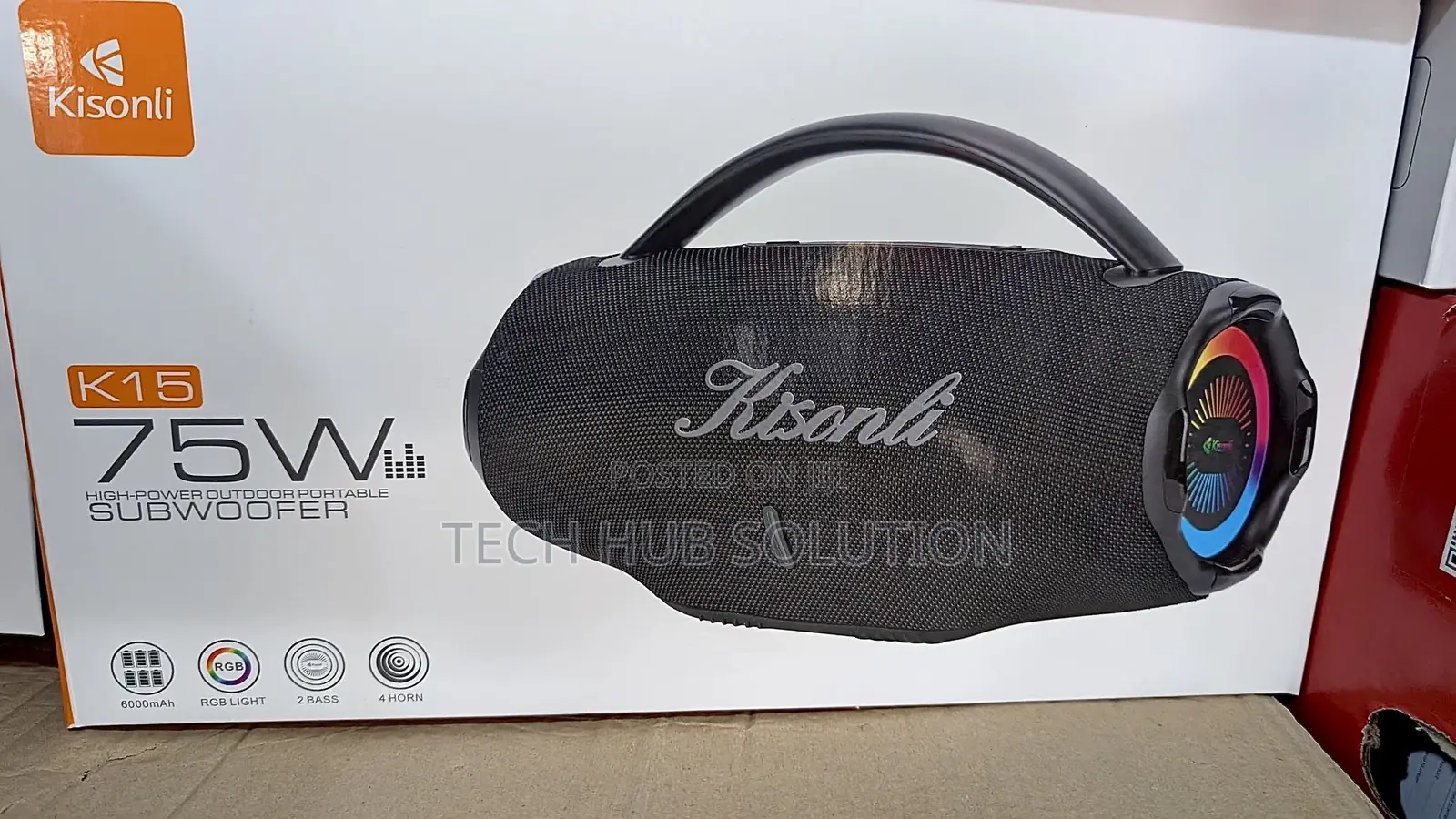 Kisonli 75w Subwoofer – Powerful Bass Clear Sound