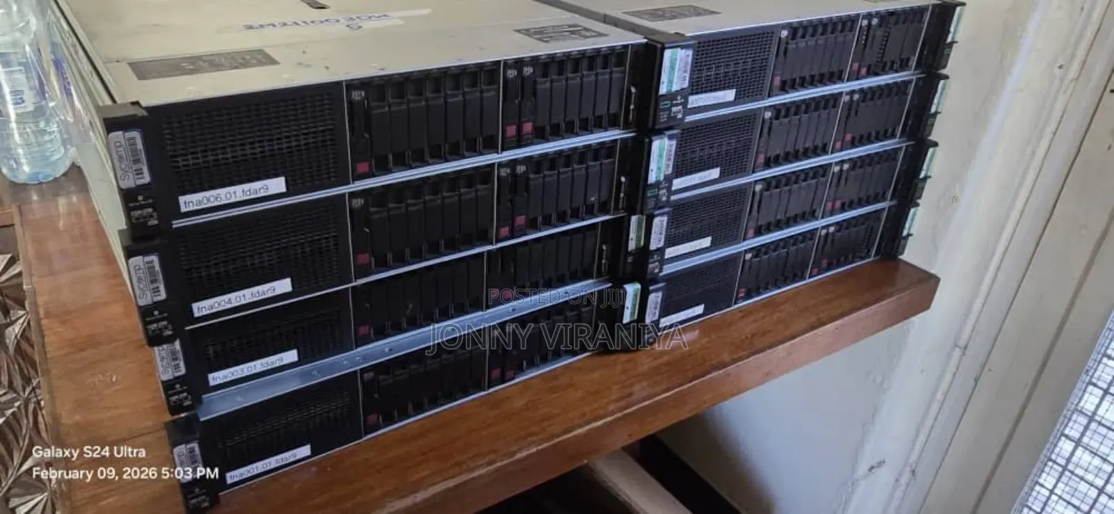 Server HP ProLiant DL 1GB Intel Xeon HDD 16 GB