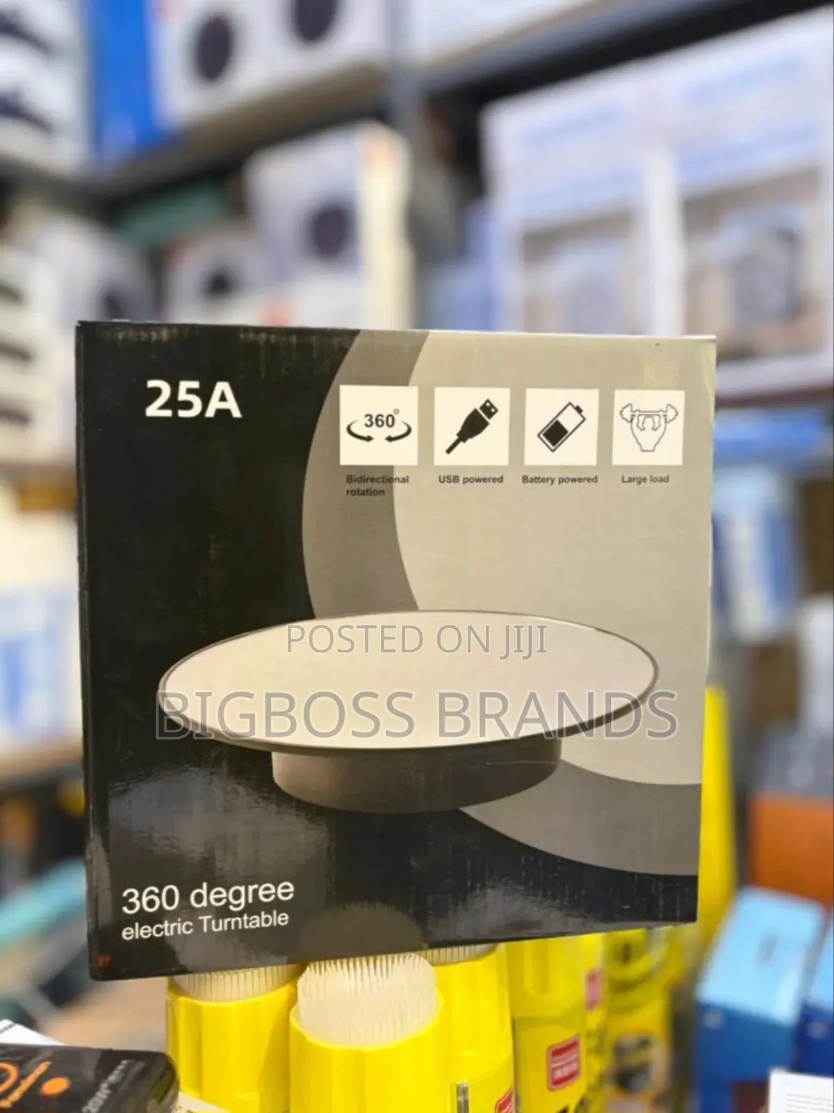 360 Degree Products Showcase Electric Tumtable