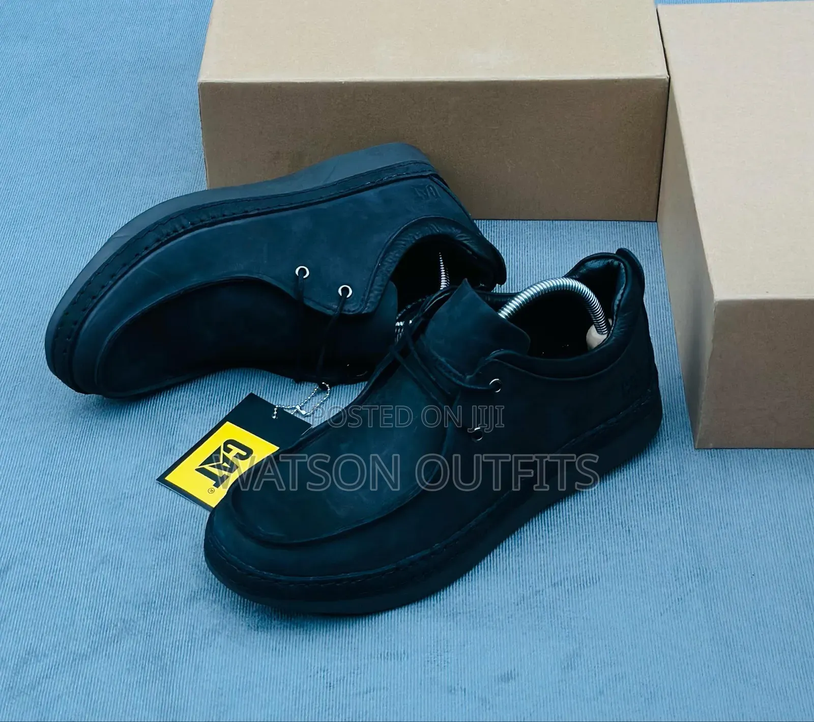 Caterpillar Brand New Men's Leather Shoes Excellently Top
