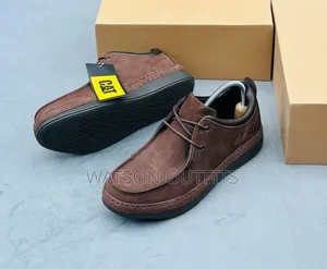 Caterpillar Brand New Men's Leather Shoes Excellently Top