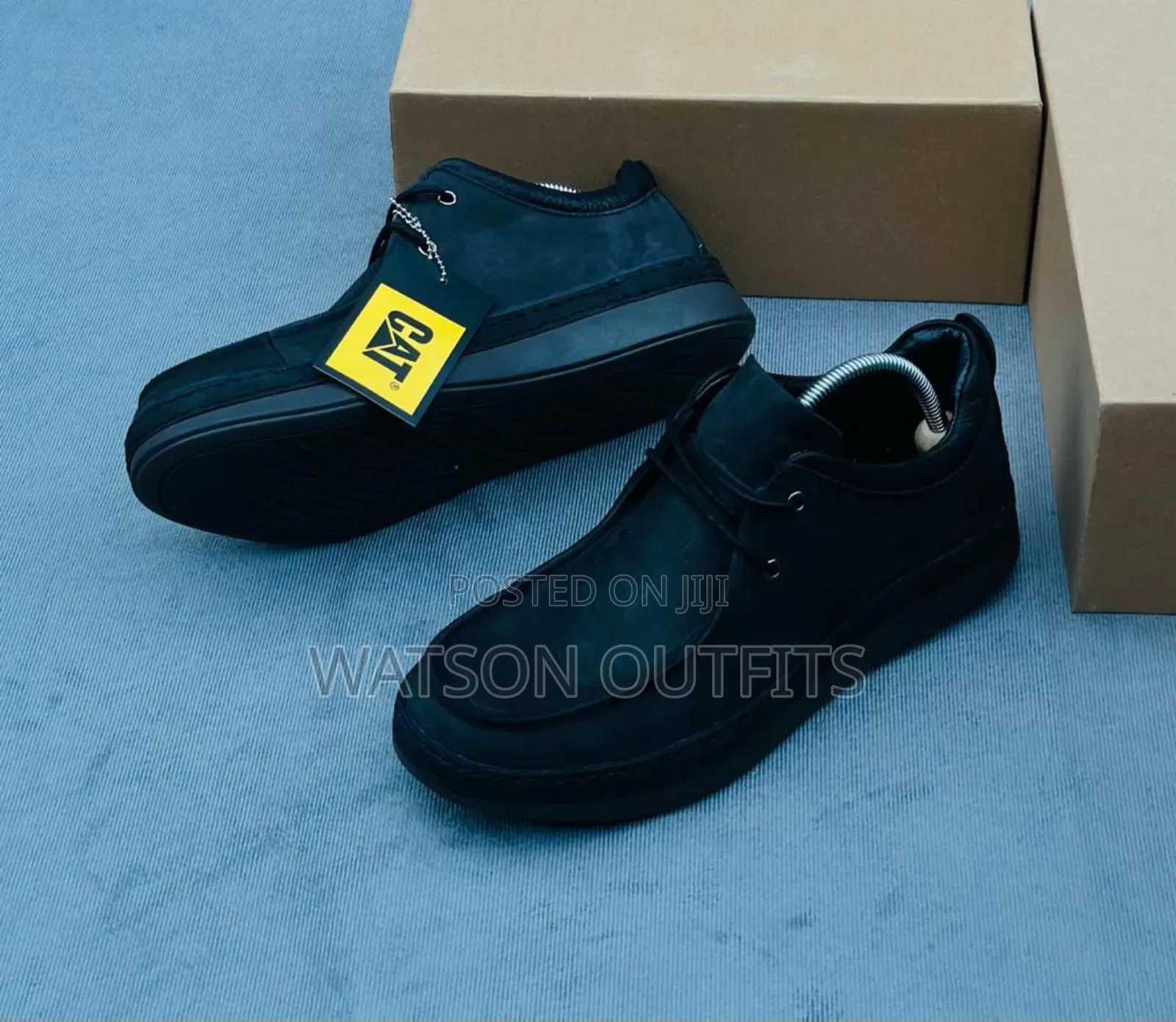 Caterpillar Brand New Men's Leather Shoes Excellently Top