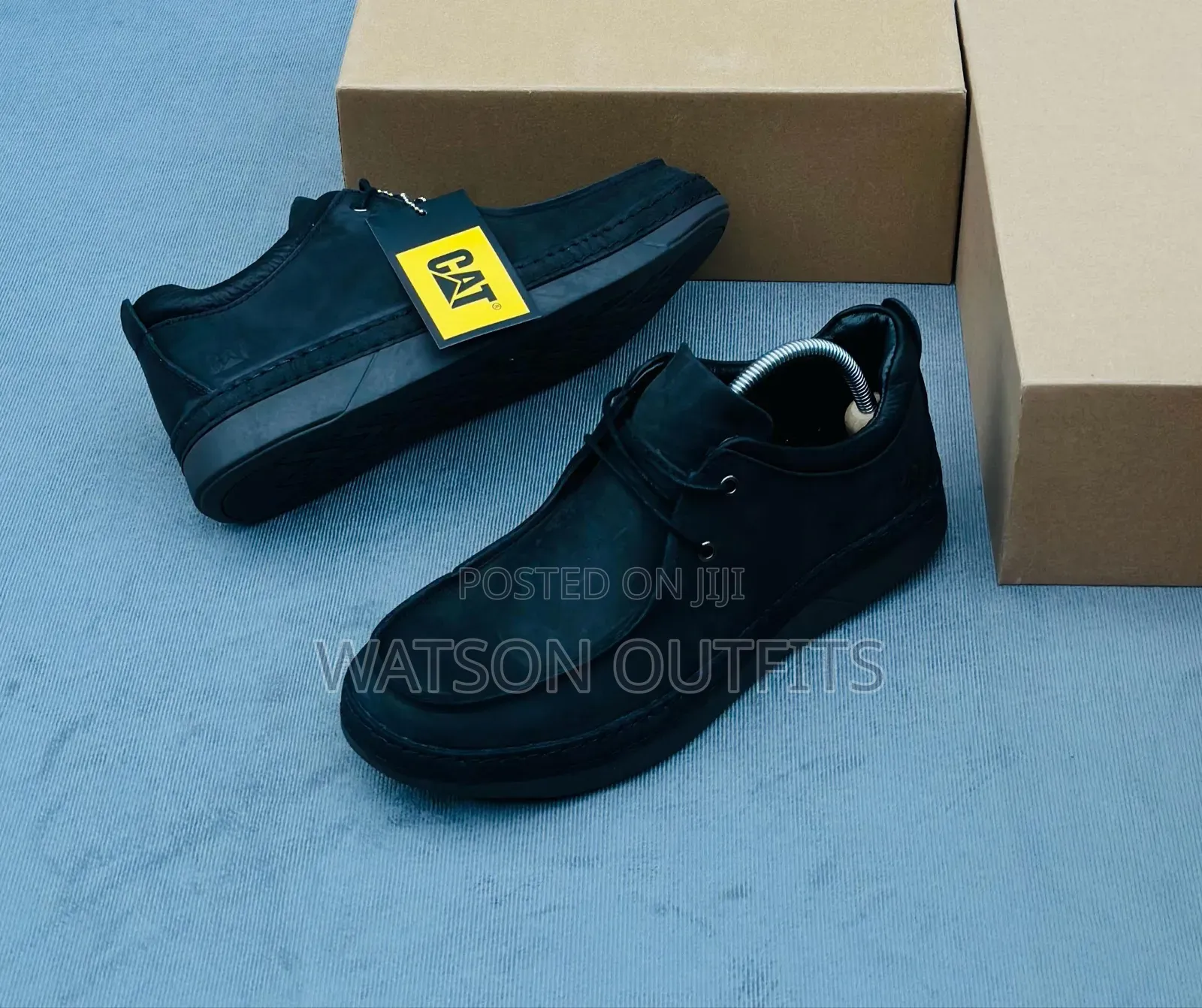 Caterpillar Brand New Men's Leather Shoes Excellently Top