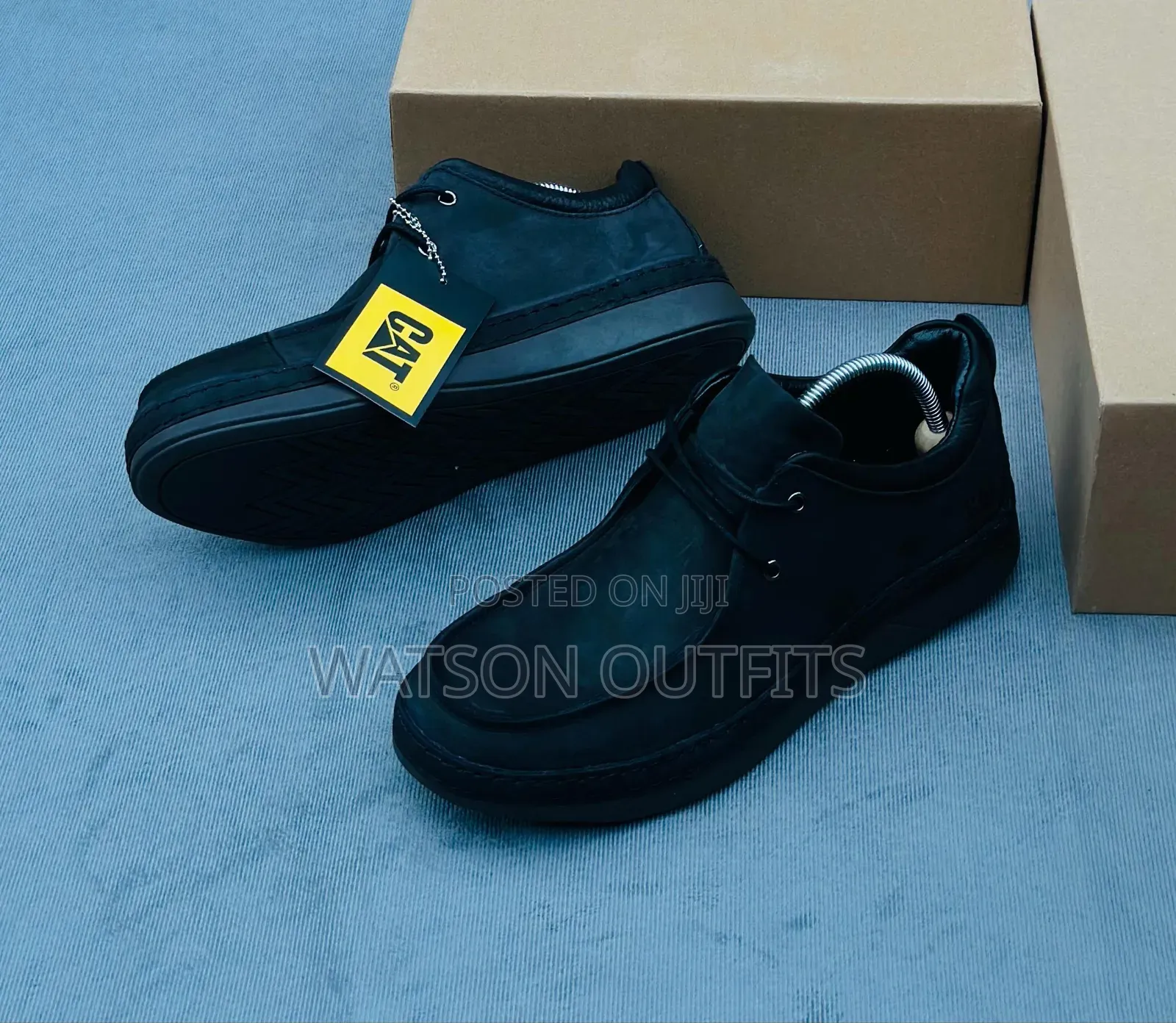 Caterpillar Brand New Men's Leather Shoes Excellently Top