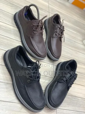 Ecco Brand New Men's Leather Classic Shoes Well Worn