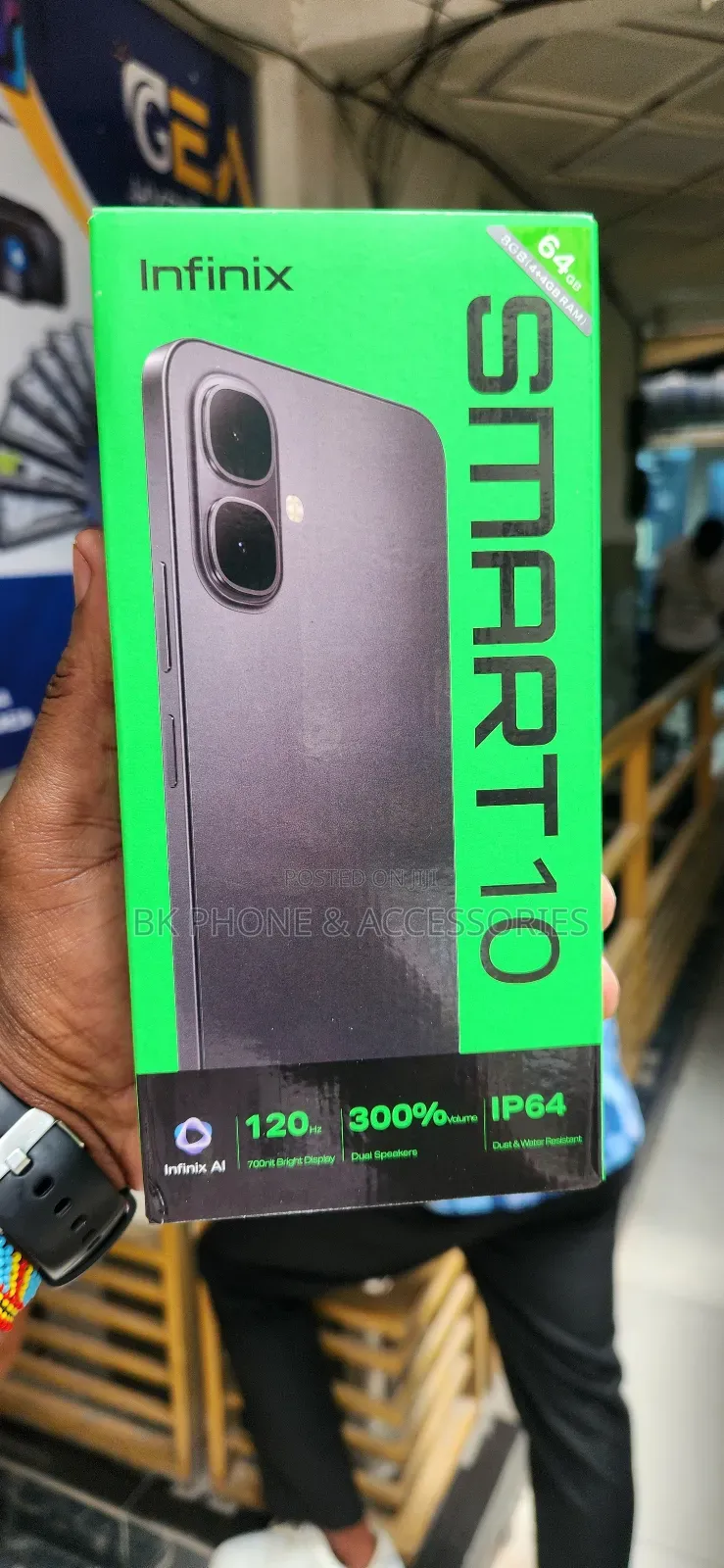 New Infinix Smart 10 64 GB Blue