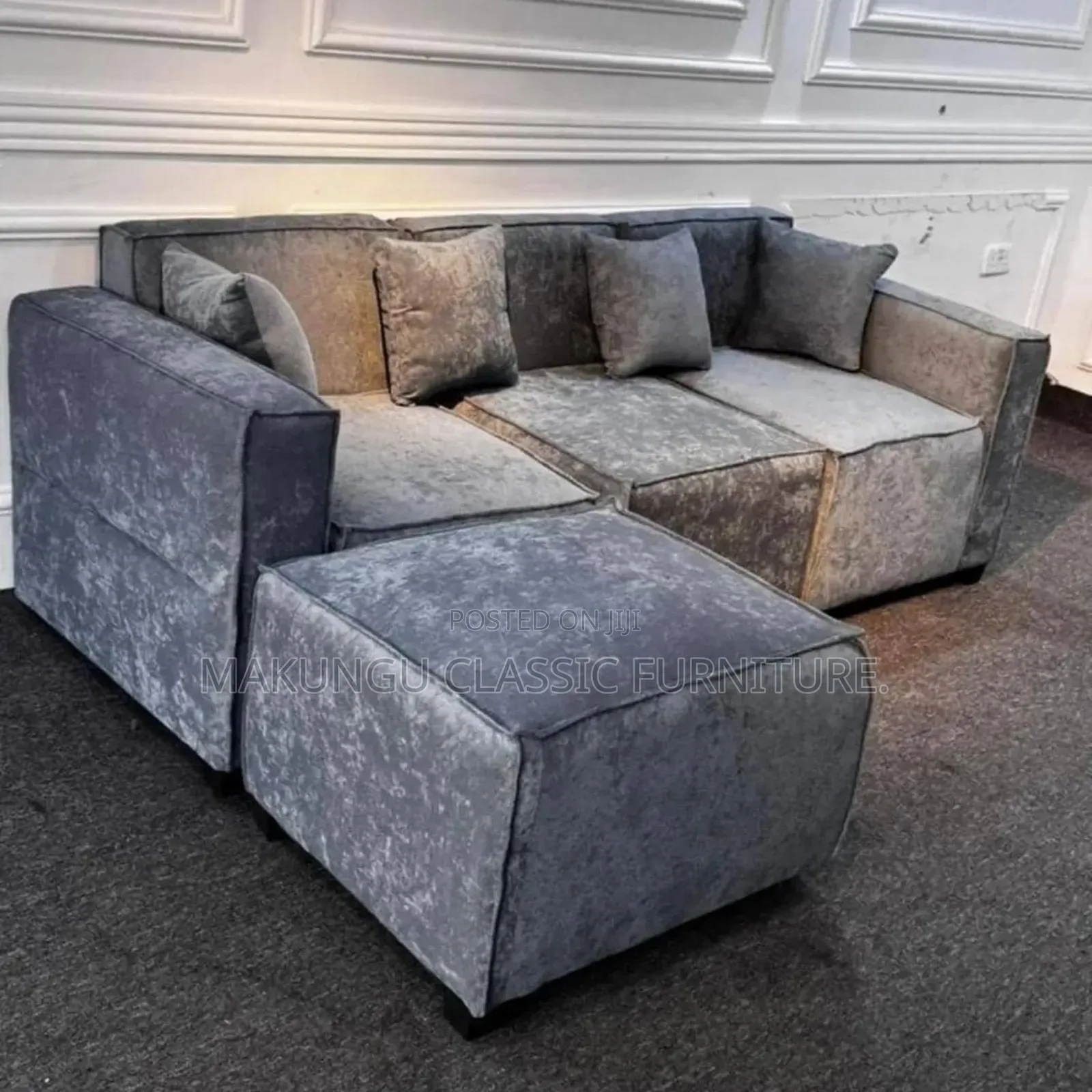 L Shaped Sofa Ya Watu Wanne