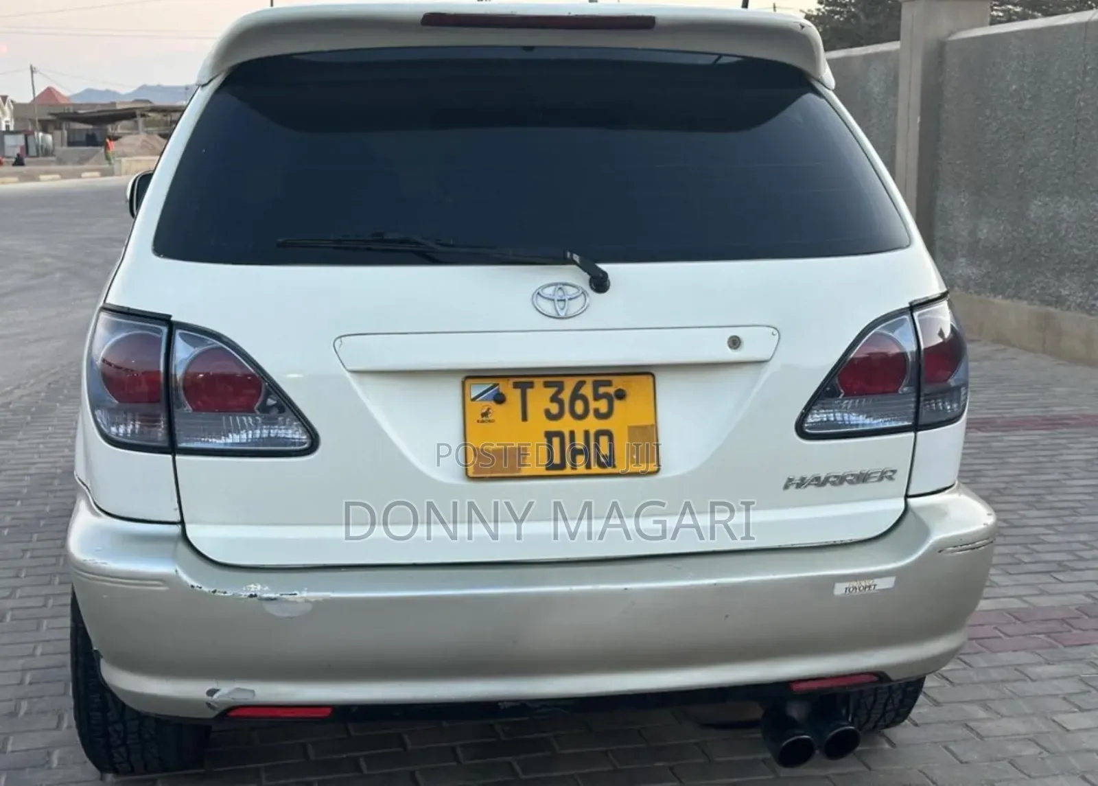 Toyota Harrier 2002 White