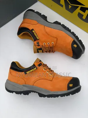 Low Caterpillar Boots Steel Front