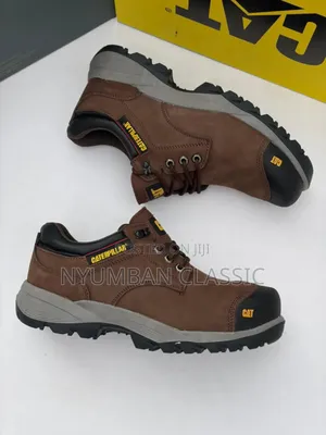 Low Caterpillar Boots Steel Front