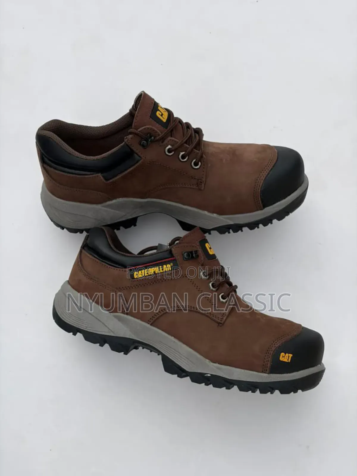 Low Caterpillar Boots Steel Front