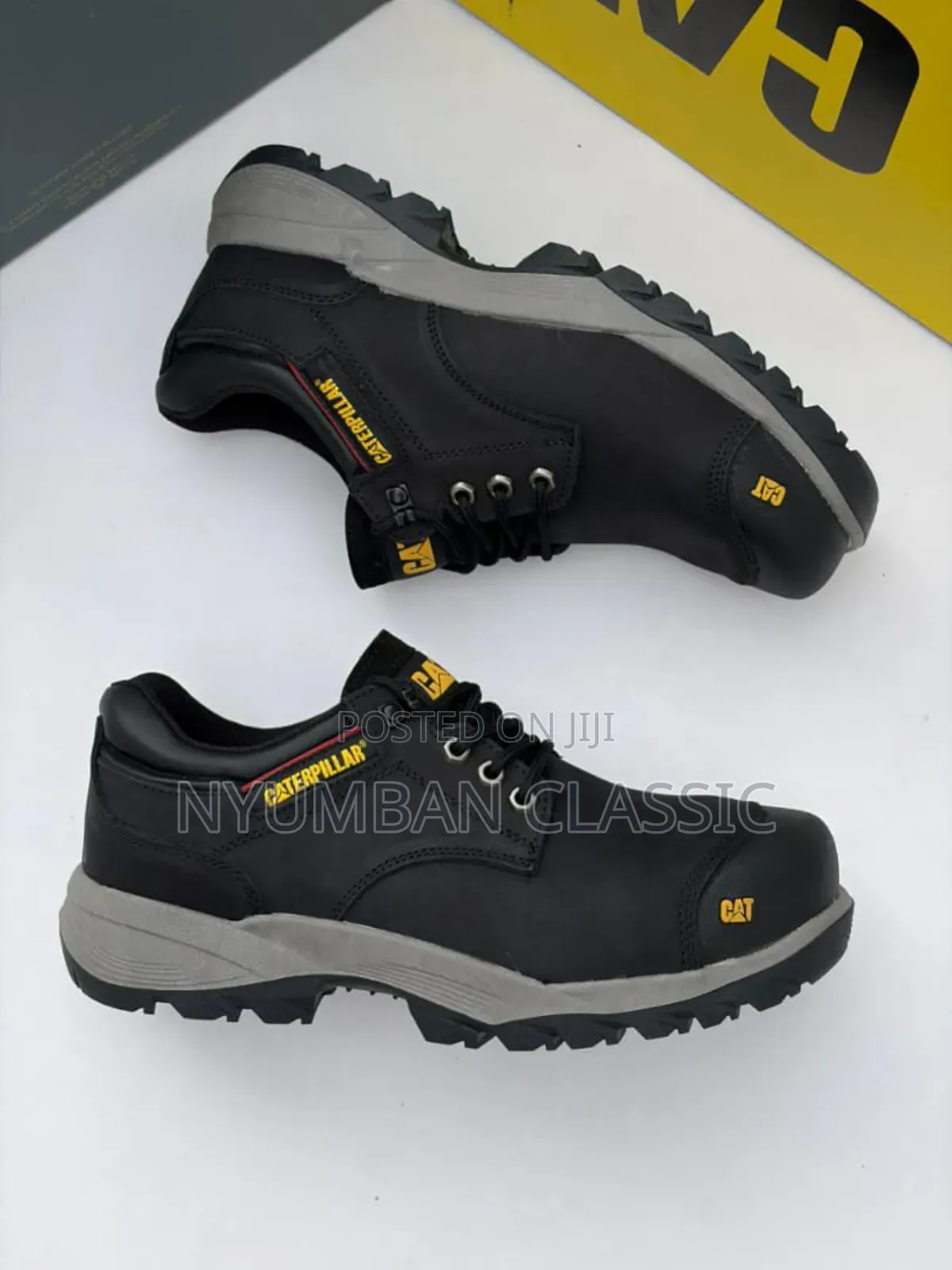 Low Caterpillar Boots Steel Front