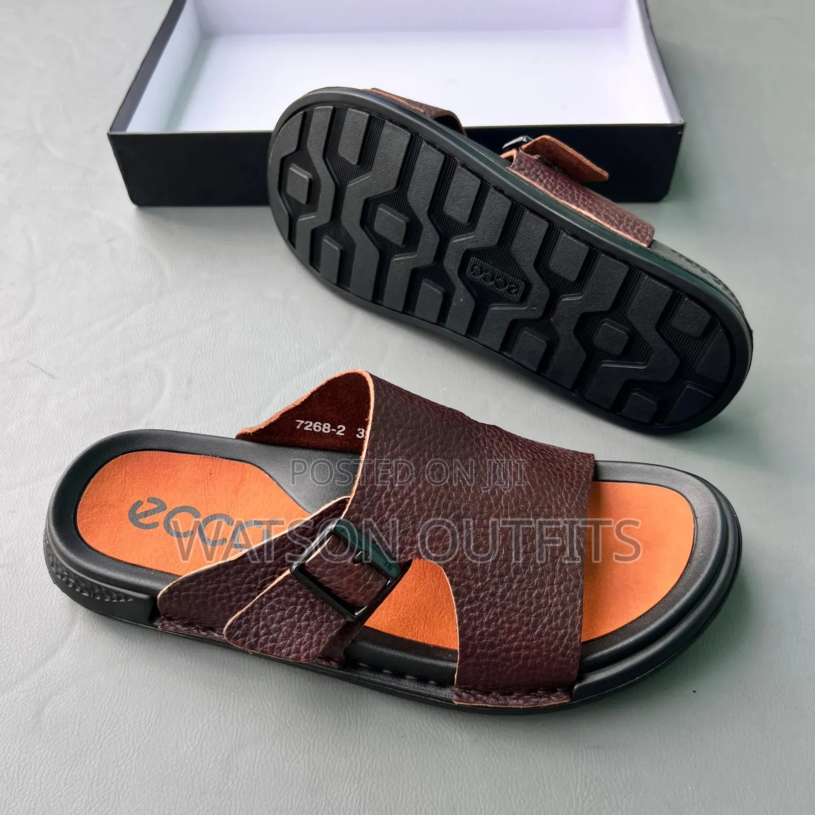 Men's Leather Sandals Ecco Brand Totally New and Original