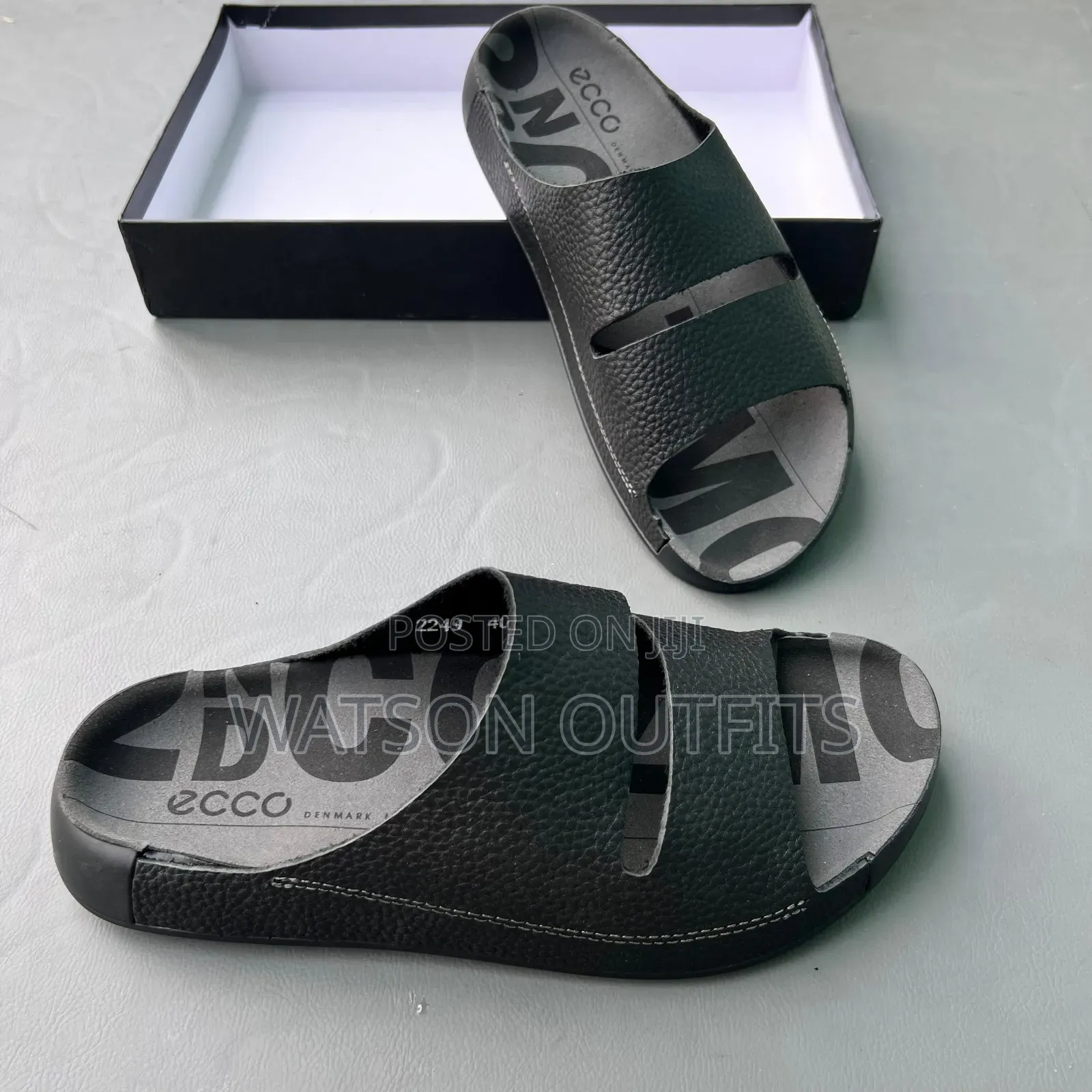 Men's Leather Sandals Ecco Brand Totally New and Original