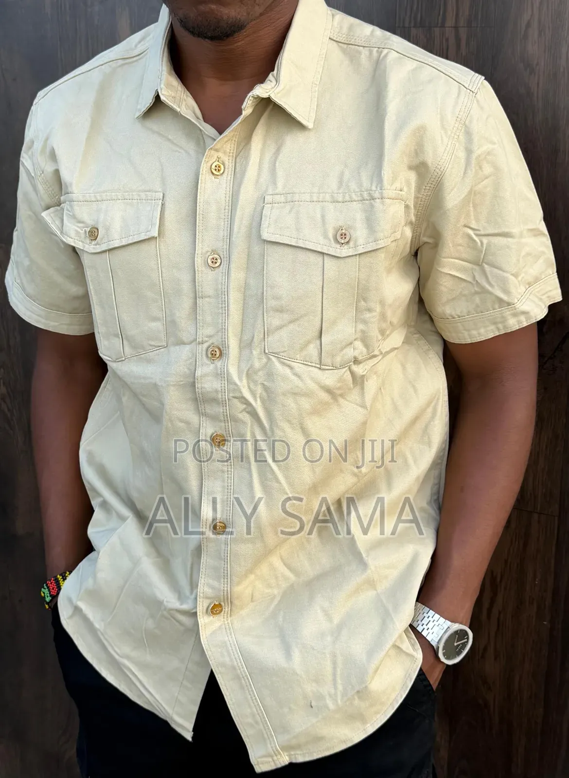 Men's Shirt Double Pockets Quality
