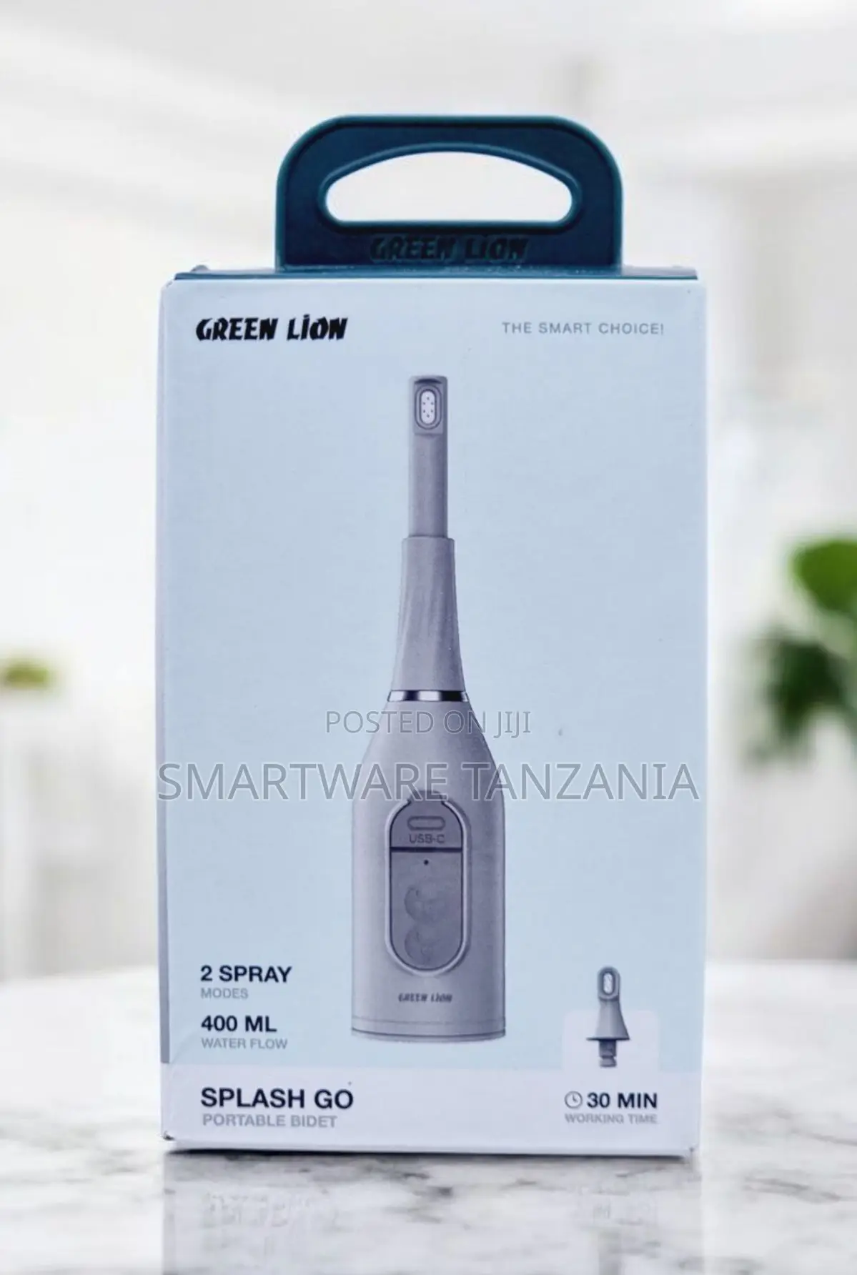 Green Lion Splash Go Portable Bidet - 400ml, 2 Spray, 30 Min