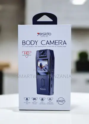 Yesido Body Camera Km25 - 1920x1080p, Night Vision, 32gb Card