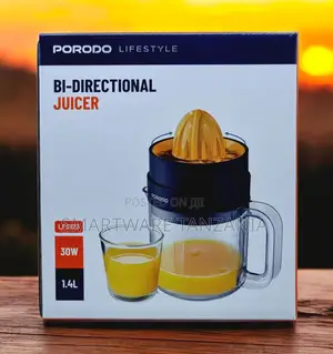 Porodo Bi-Directional Juicer Lfs123 - 30w, 1.4l, Citrus Press