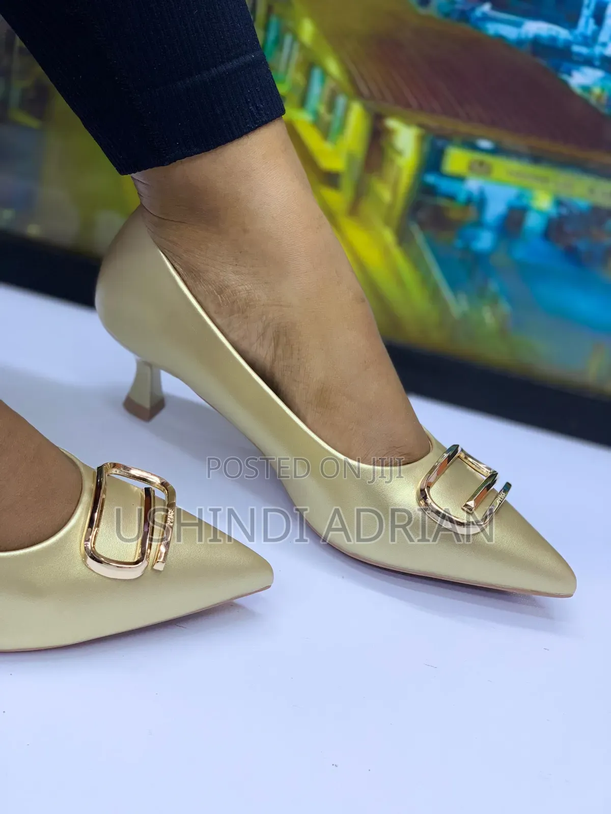 Viatu Vya Ngozi Vya Kike--Premium Quality