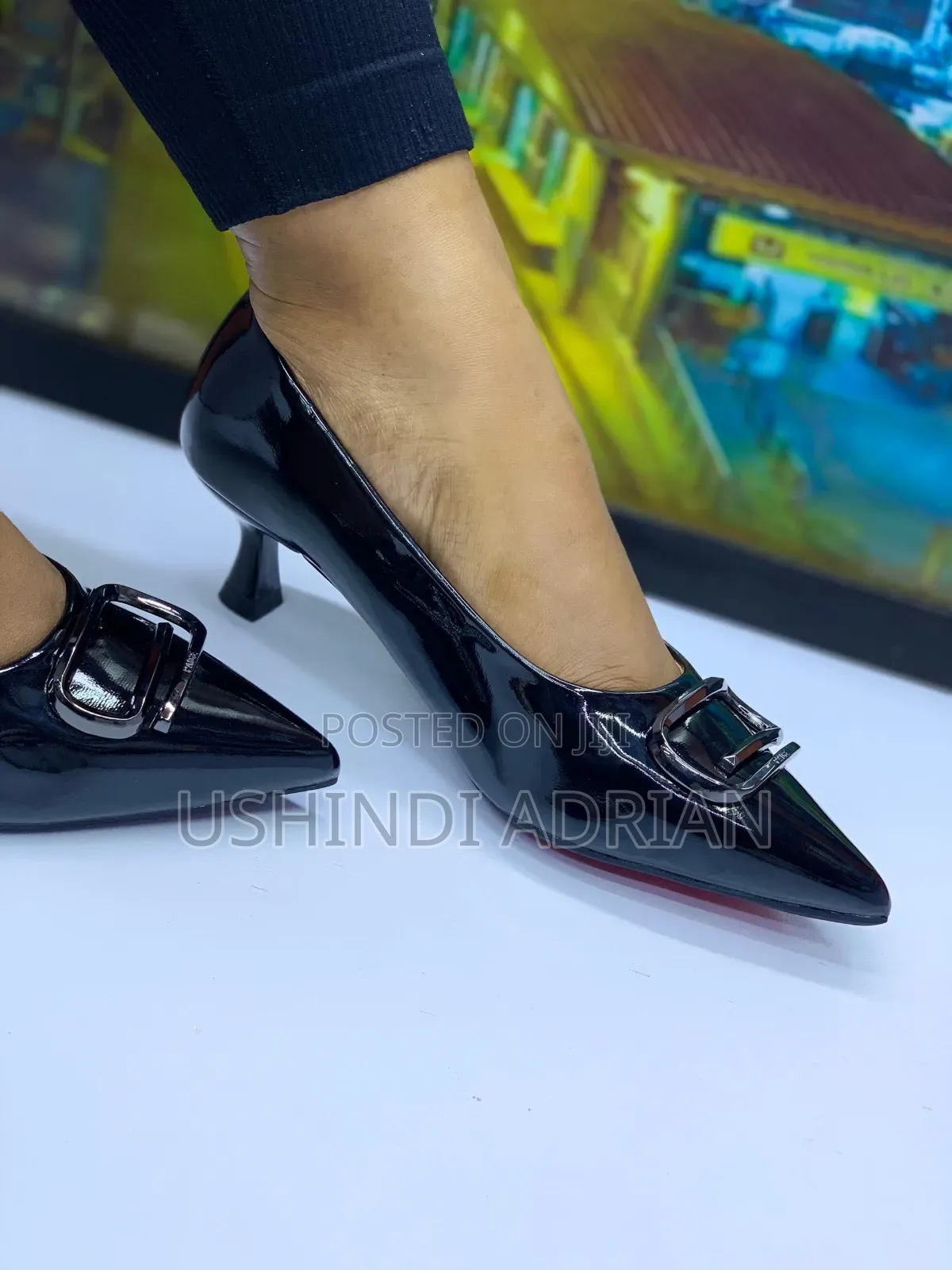 Viatu Vya Ngozi Vya Kike--Premium Quality