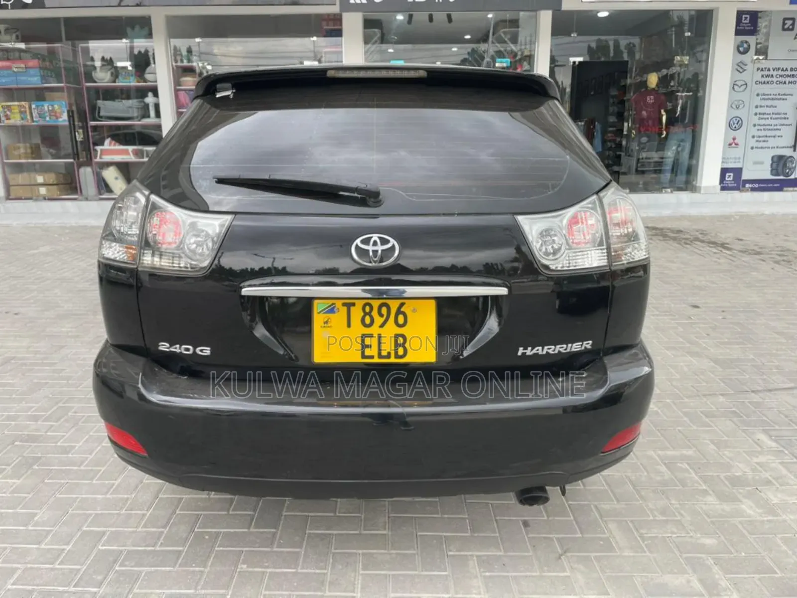 Toyota Harrier 2008 Black