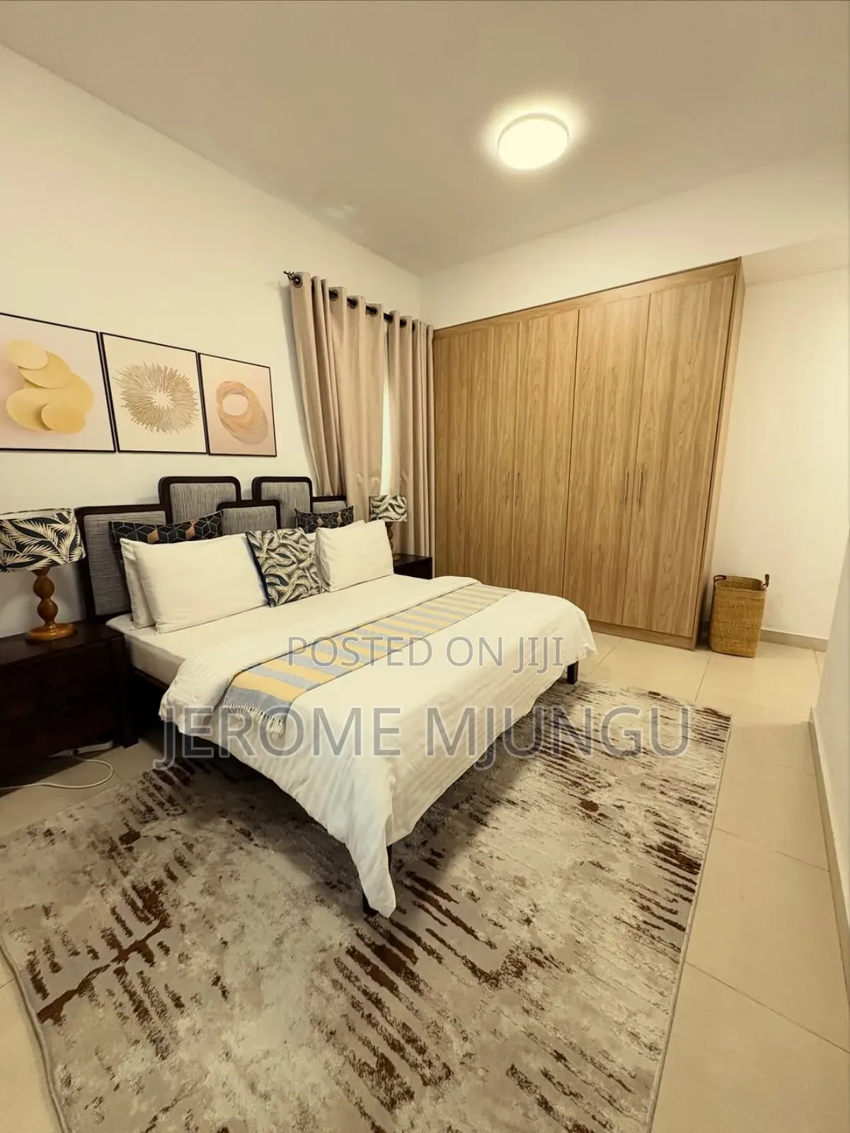 Furnished 3bdrm Apartment in Mikocheni for rent