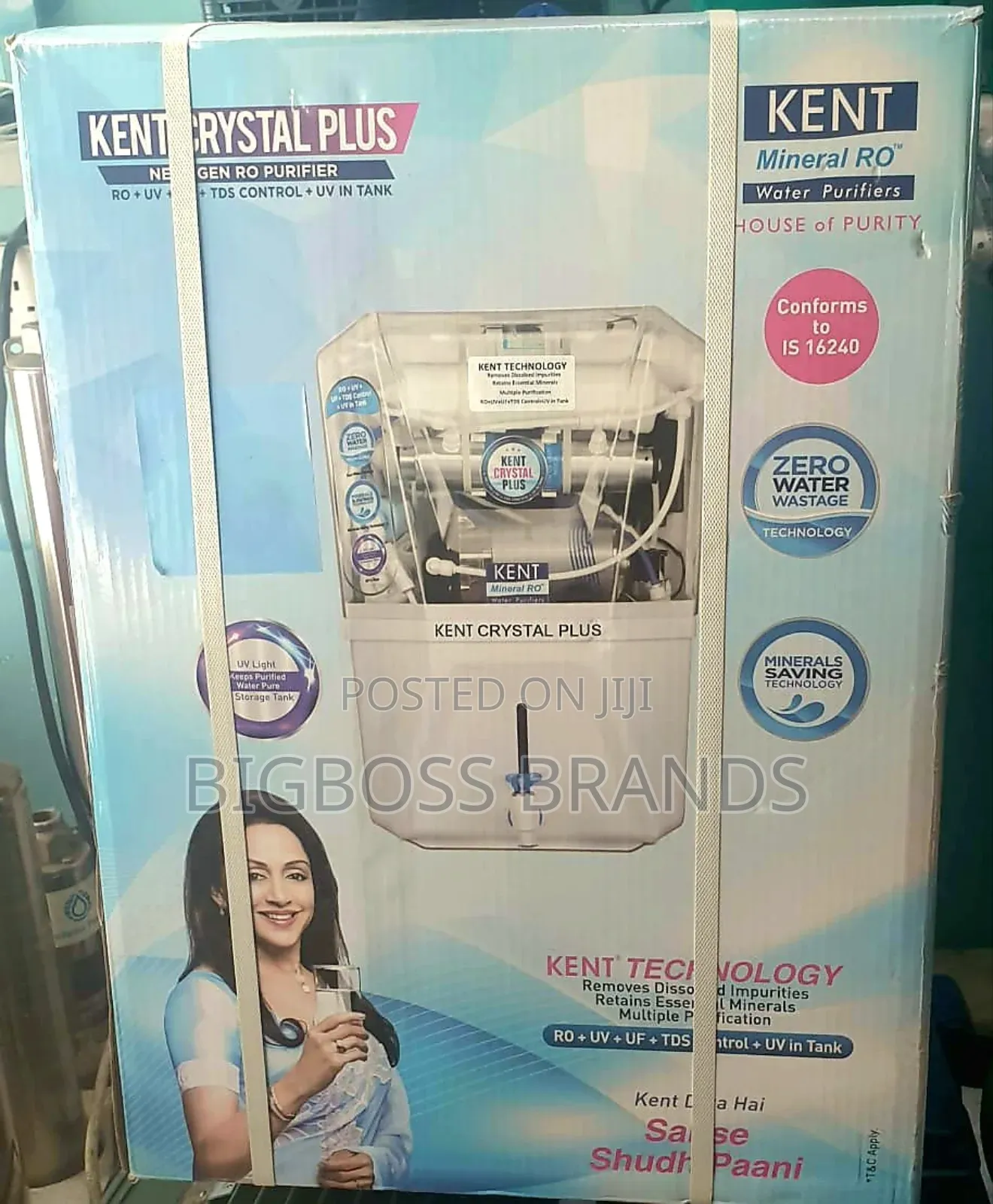 Kent Crystal Mashine Ya Kuchuja Maji Dawasco Au Kisima