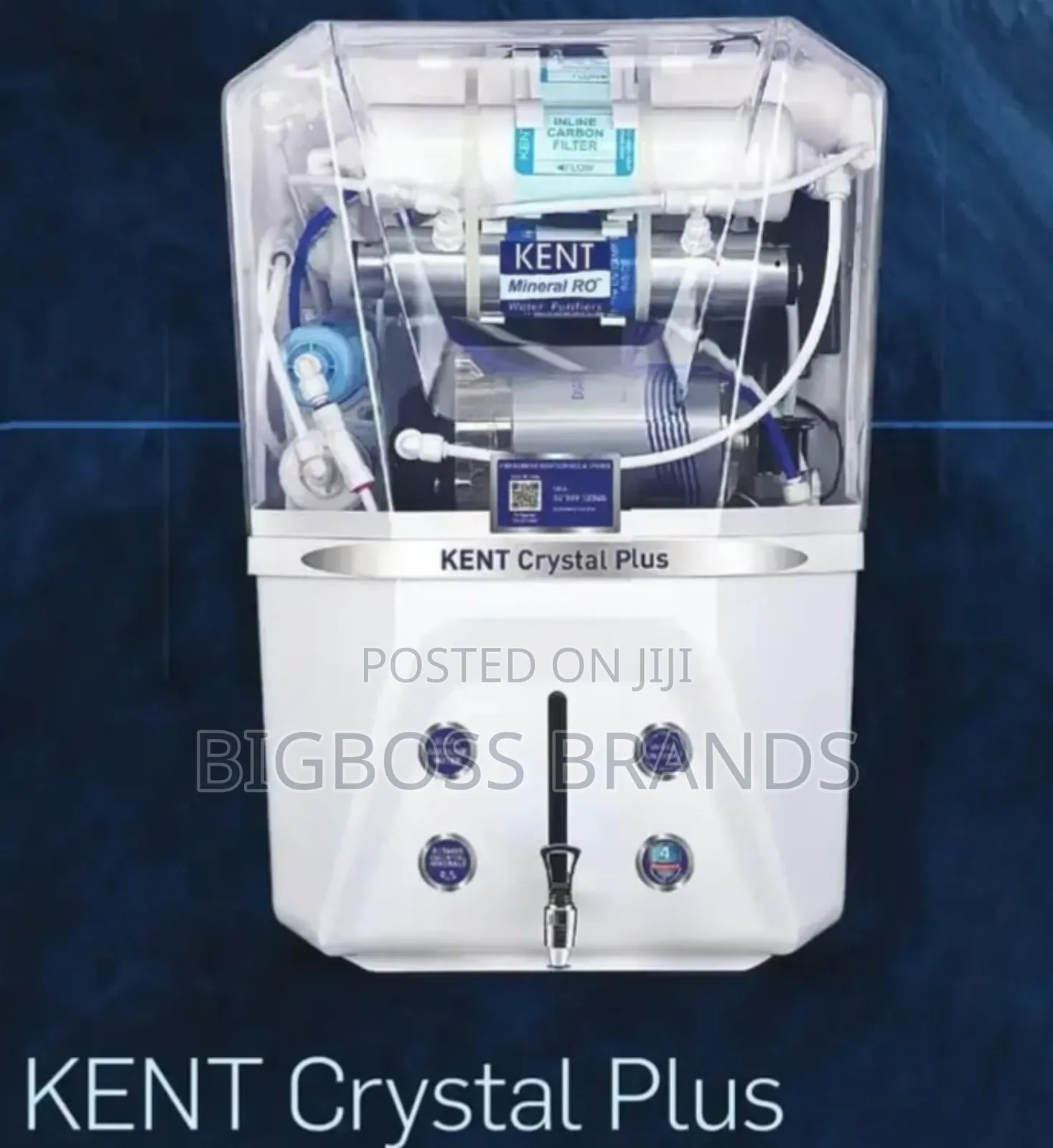 Kent Crystal Mashine Ya Kuchuja Maji Dawasco Au Kisima