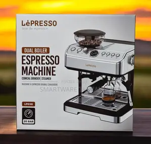 Lepresso Lp038 Dual Boiler Espresso Machine - 20 Bar, Grinder