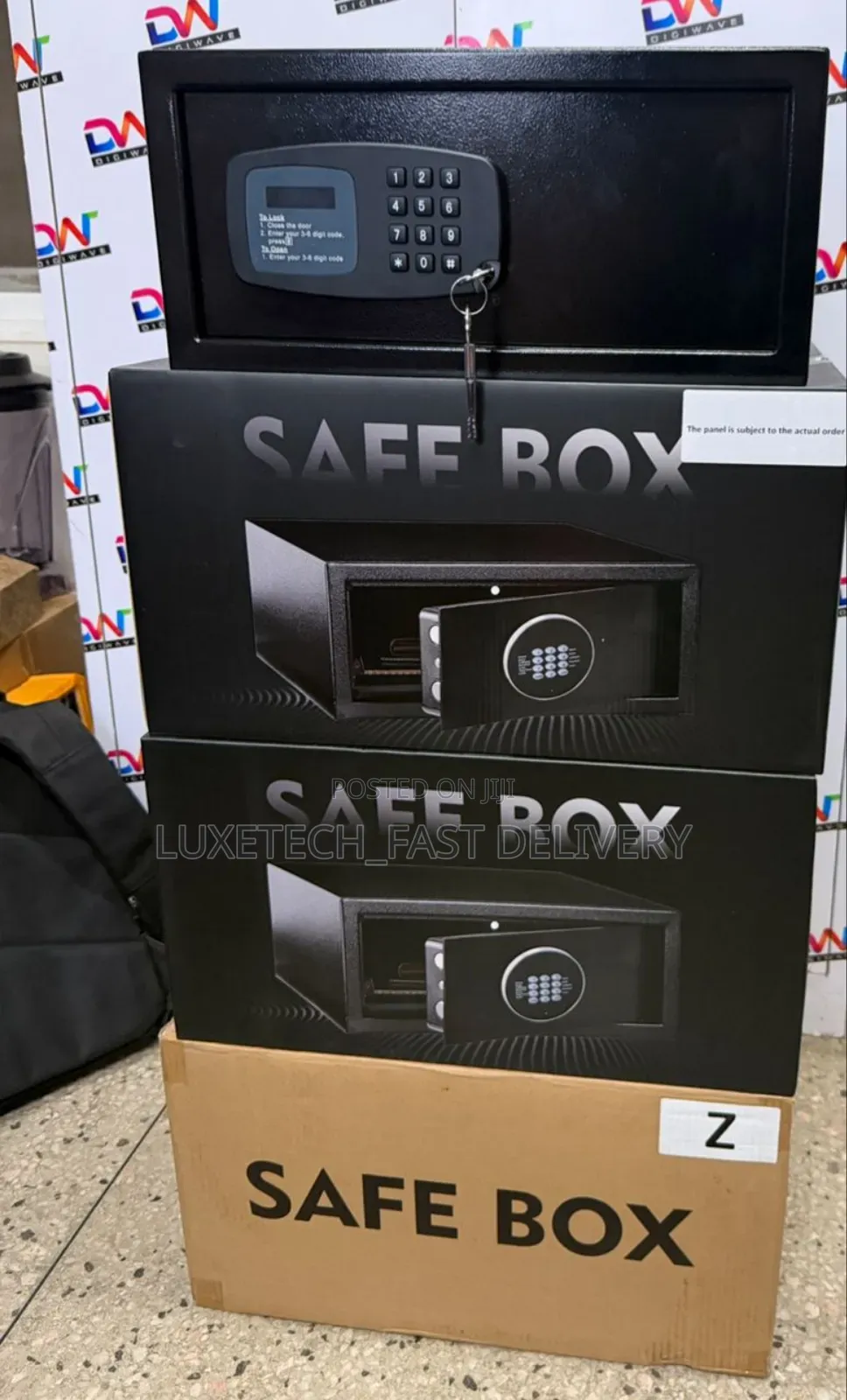 Mini Digital Steel Hotel Safe Box