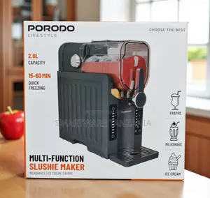 Porodo Lifestyle Multi-Function Slushie Maker 2.6l Ice Cream Machine