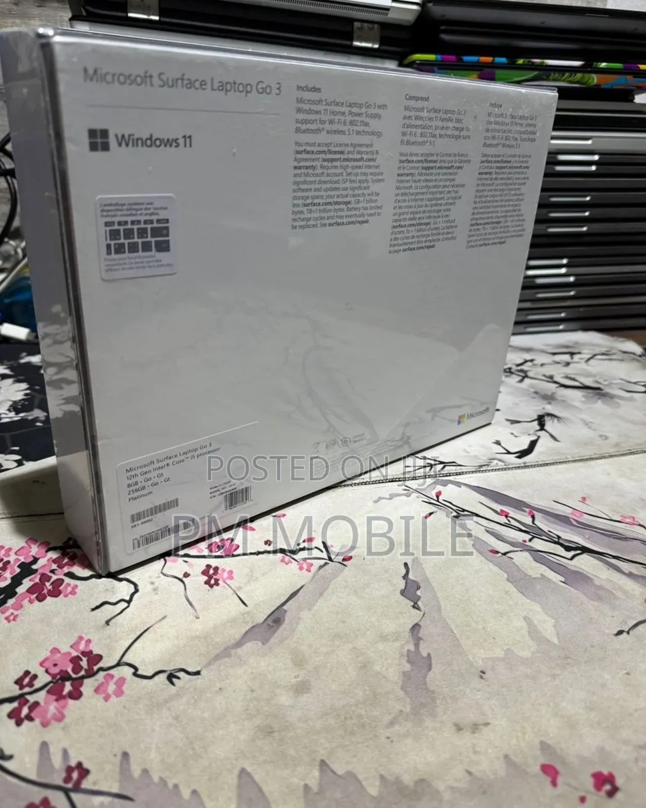 New Laptop Microsoft Surface Go 3 8GB Intel Core i5 SSD 256GB