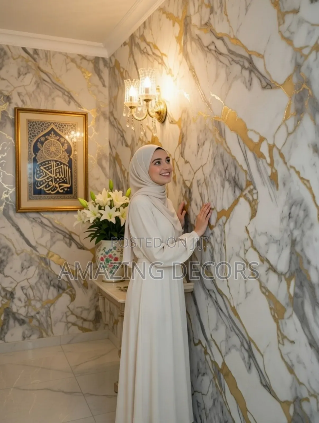 Marble Patterned Wallpaper