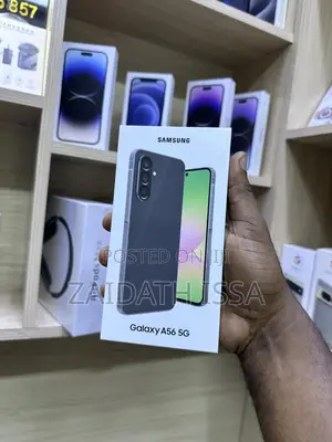 New Samsung Galaxy A56 256 GB Black