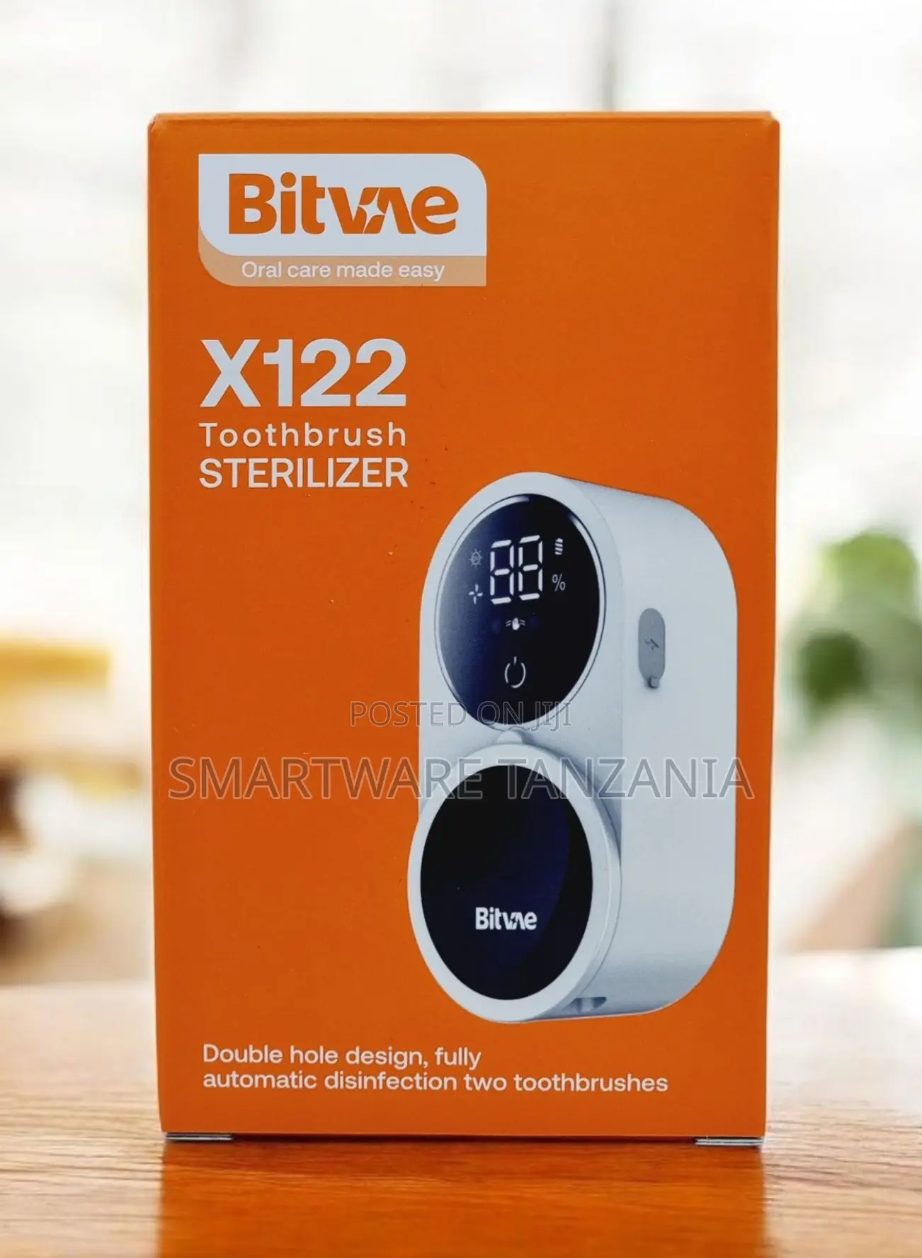Bitvae X122 Toothbrush Sterilizer Uv Auto Double Hole Disinfection