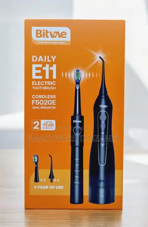 Bitvae Daily E11 Electric Toothbrush F5020e Oral Irrigator Combo Set