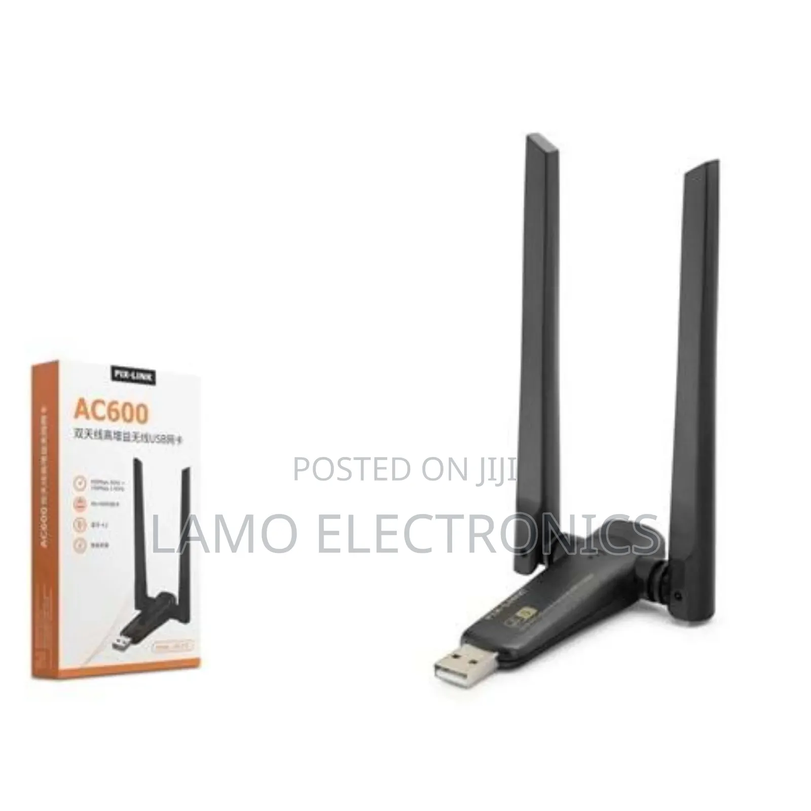 Pix Link Uac21d Ac600 Dual Band Usb Wireless Adapter